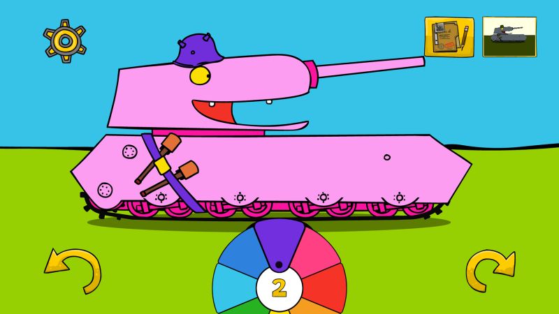 Tanktoon RanZar Coloring Ekran Görüntüsü 2