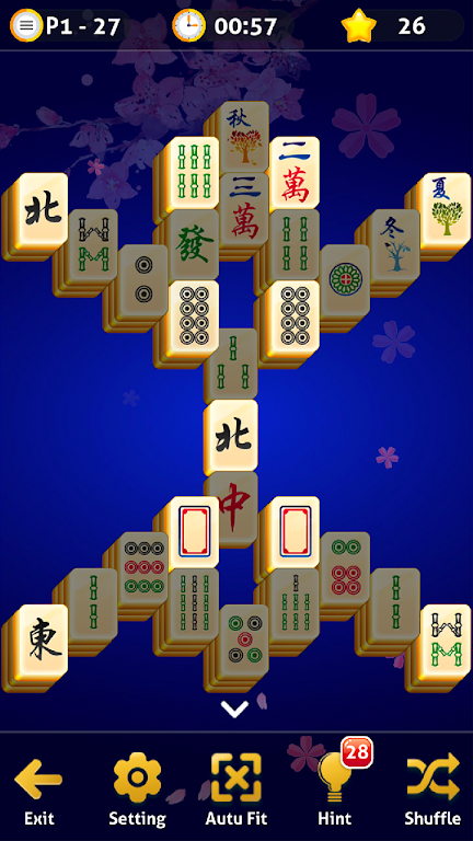 Mahjong Solitaire - Oriental Journey ภาพหน้าจอ 3