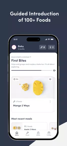 Schermata Solid Starts: Baby Food App 4
