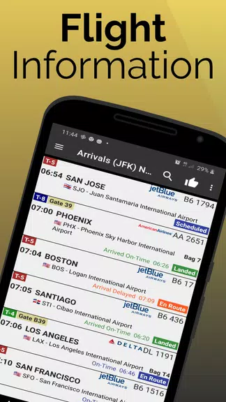 Flight Tracker Barcelona BCN Zrzut ekranu 1