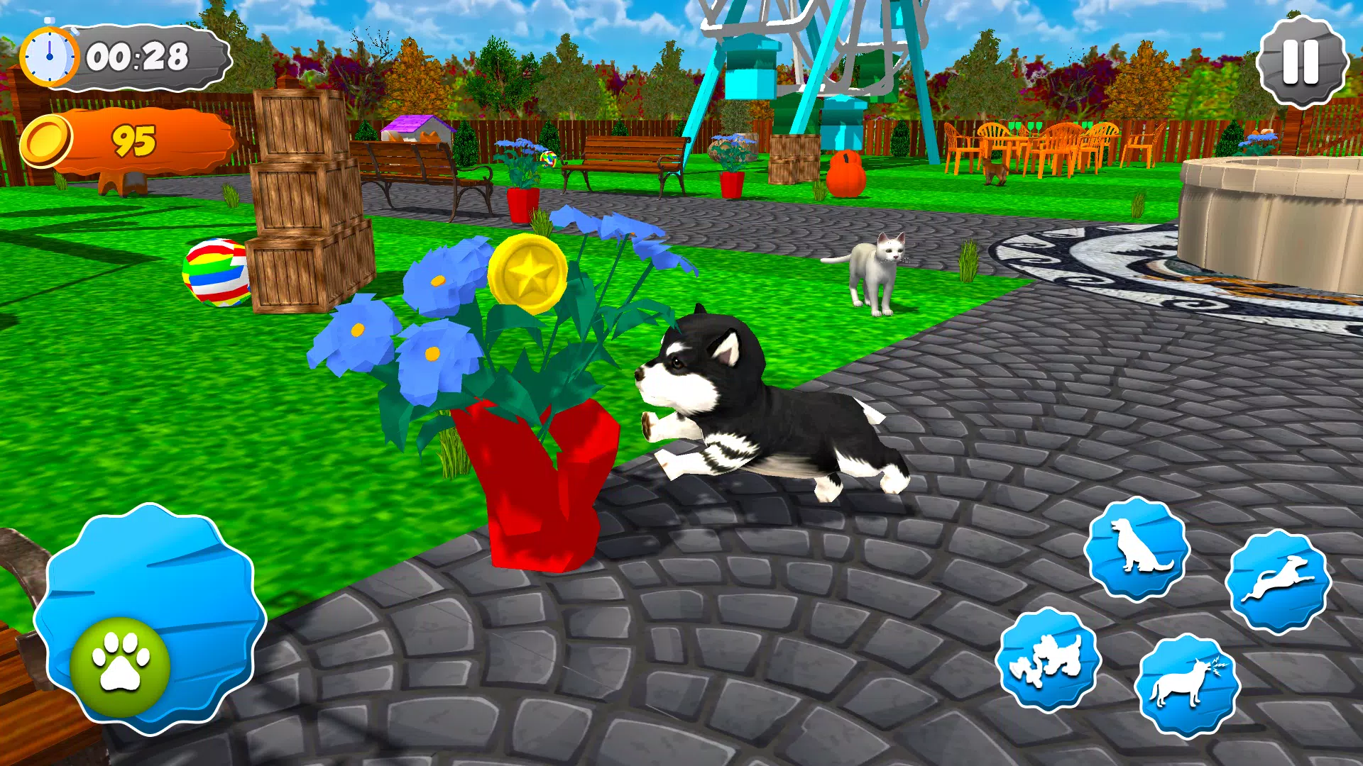 Pet Dog Game: Virtual Dog Sim應用截圖第2張