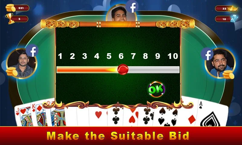 Call Break Gold Spades: Play Original Card Games Ekran Görüntüsü 3