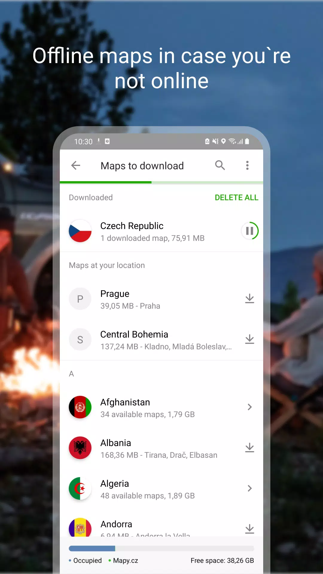 Mapy.cz: maps & navigation應用截圖第3張