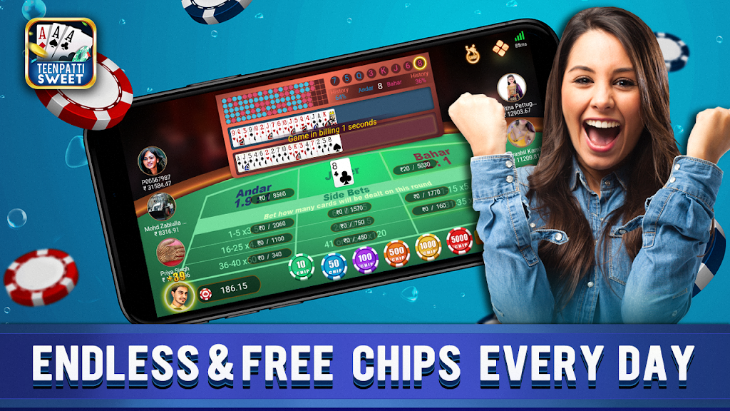 Teen Patti Sweet - 3 Patti Capture d'écran 3