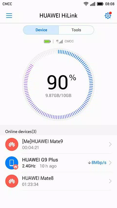 Huawei HiLink (Mobile WiFi) স্ক্রিনশট 1