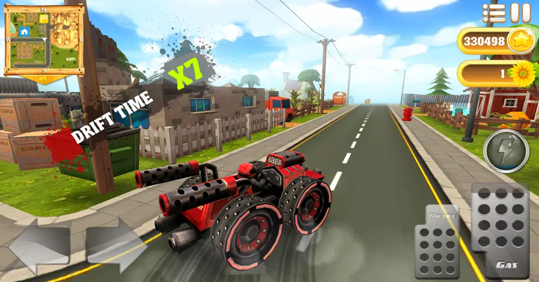 Cartoon Hot Racer 3D ภาพหน้าจอ 3