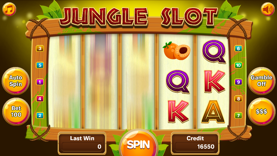 Jungle Slot Zrzut ekranu 2