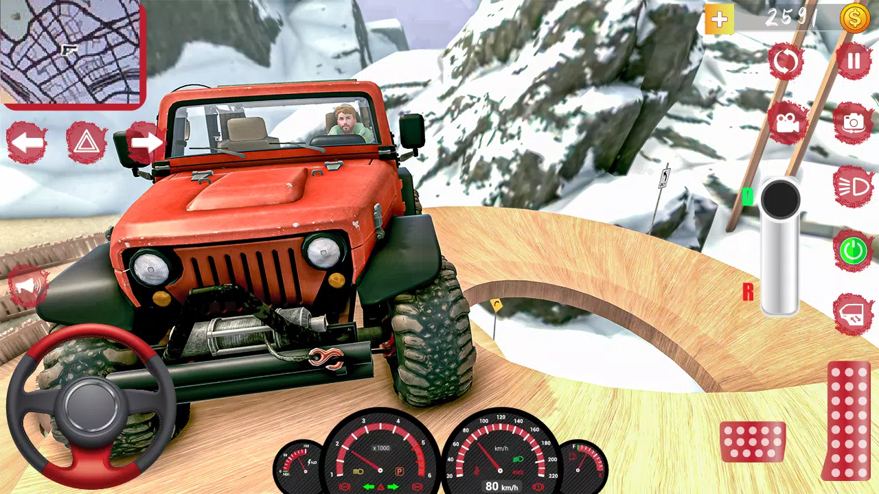 Mud Jeep Mud Driving Simulator 스크린샷 2