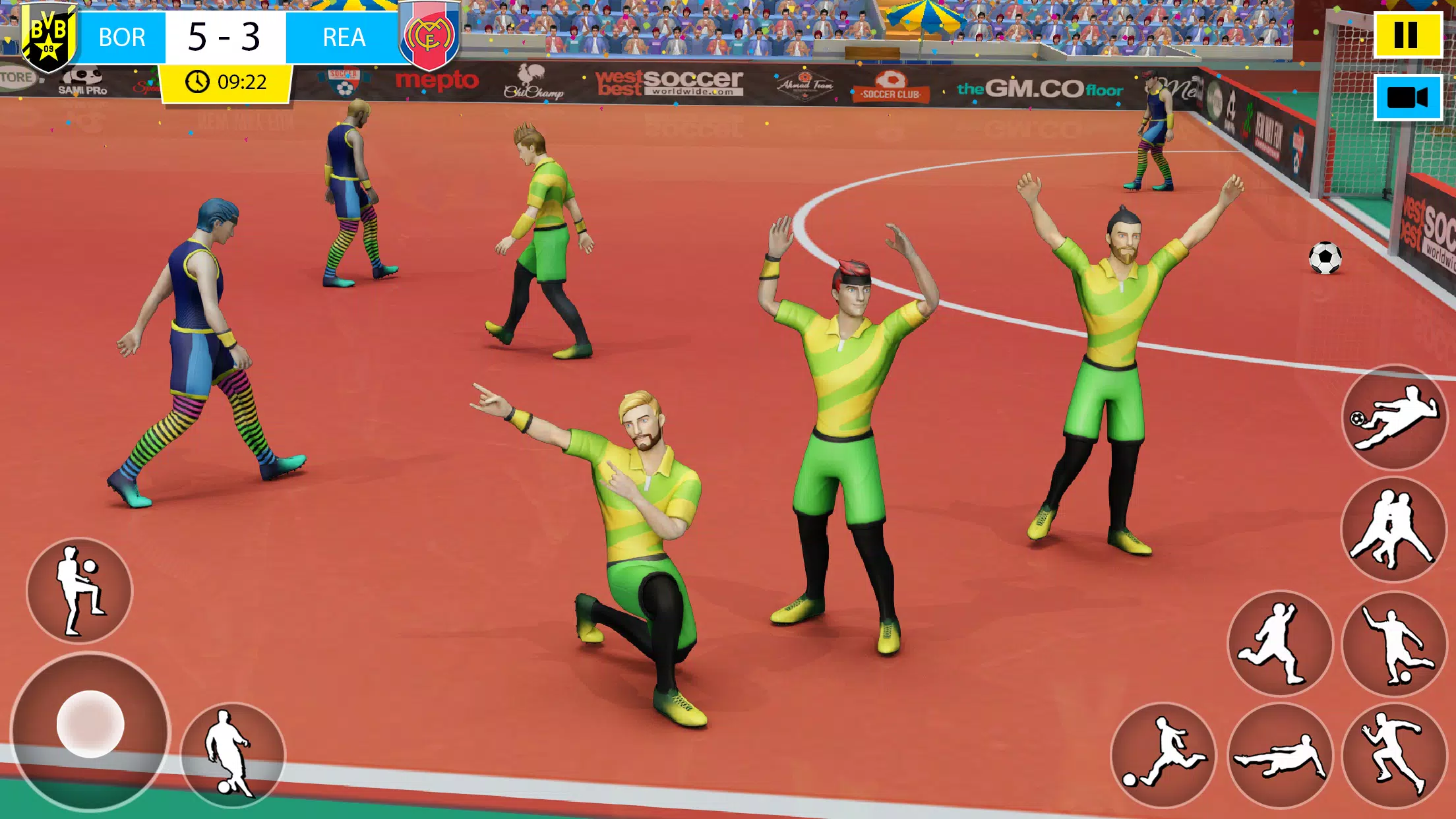 Indoor Futsal: Football Games Captura de pantalla 3