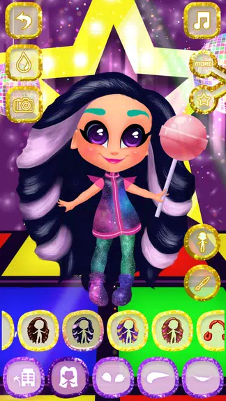 Candy Hair Salon - Doll Games ภาพหน้าจอ 3