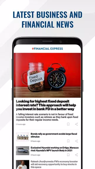 Financial Express-Market News Schermafbeelding 1