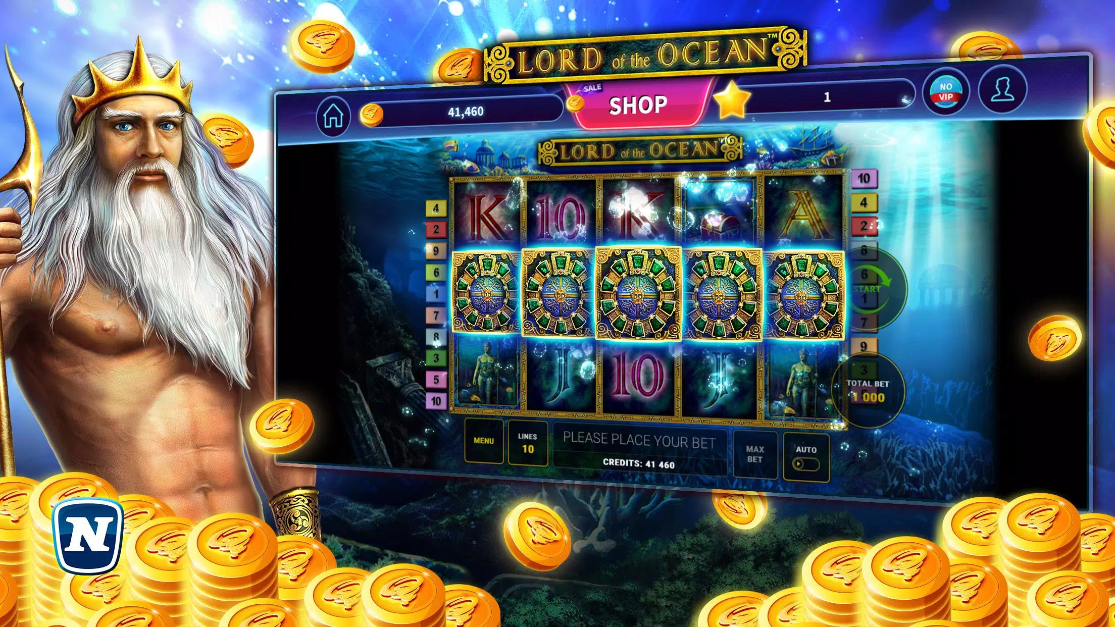 Lord of the Ocean™ Slot Schermafbeelding 3