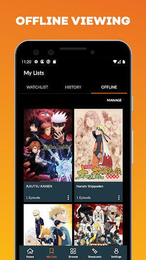 Crunchyroll Tangkapan skrin 2