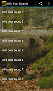 Wild Boar Sounds ภาพหน้าจอ 1