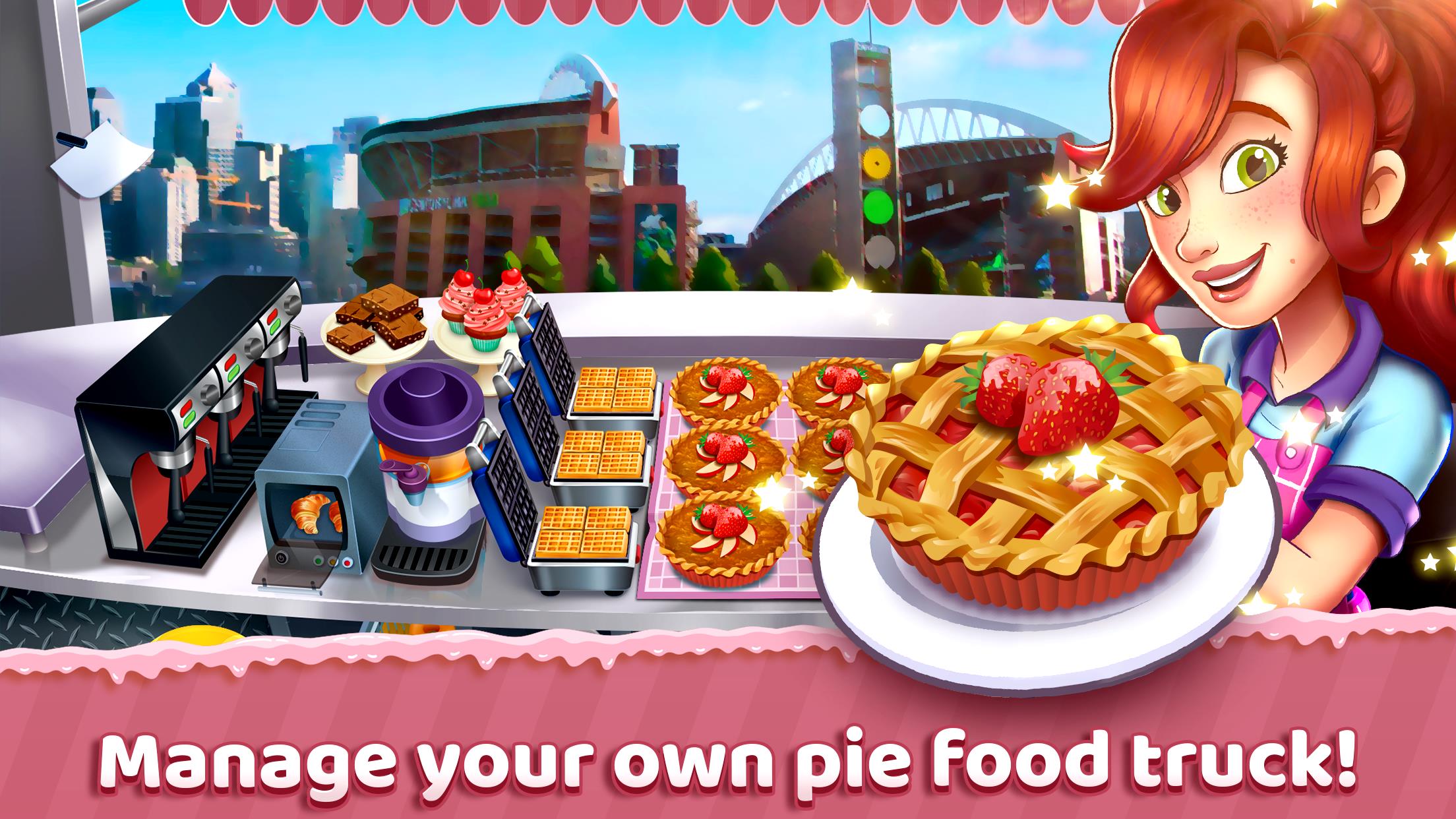 Seattle Pie Truck: Food Game Tangkapan skrin 1