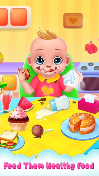 BabySitter DayCare Games Captura de pantalla 2