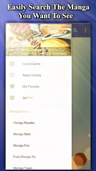 Schermata Manga Fans - Free Read,Browse ,Cache Manga & Comic 2