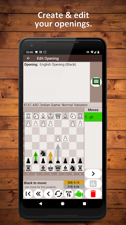 Chess Openings Trainer Lite Скриншот 1