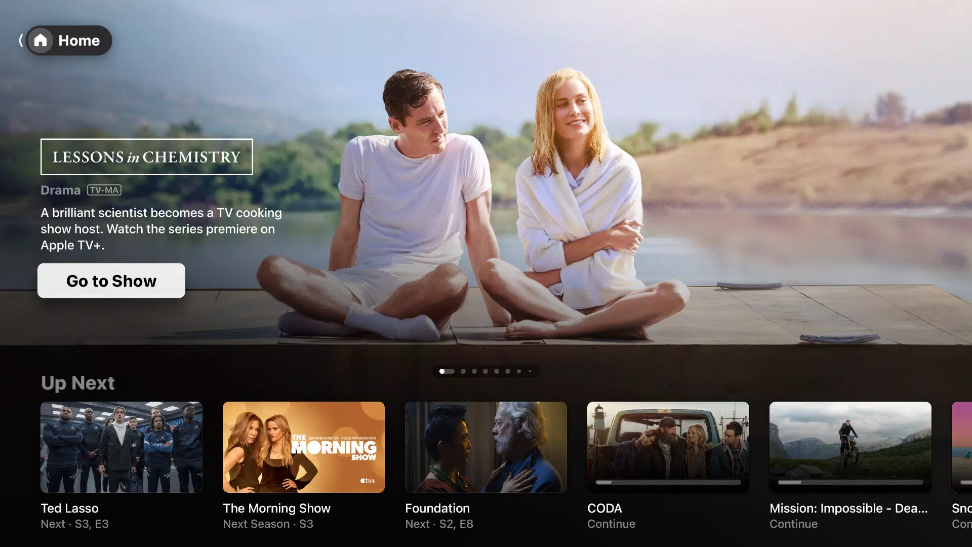 Apple TV (Android TV) Zrzut ekranu 1