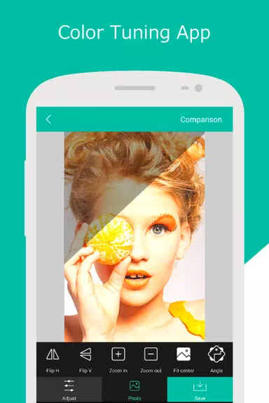 Schermata Color Tuning:Color correction 3