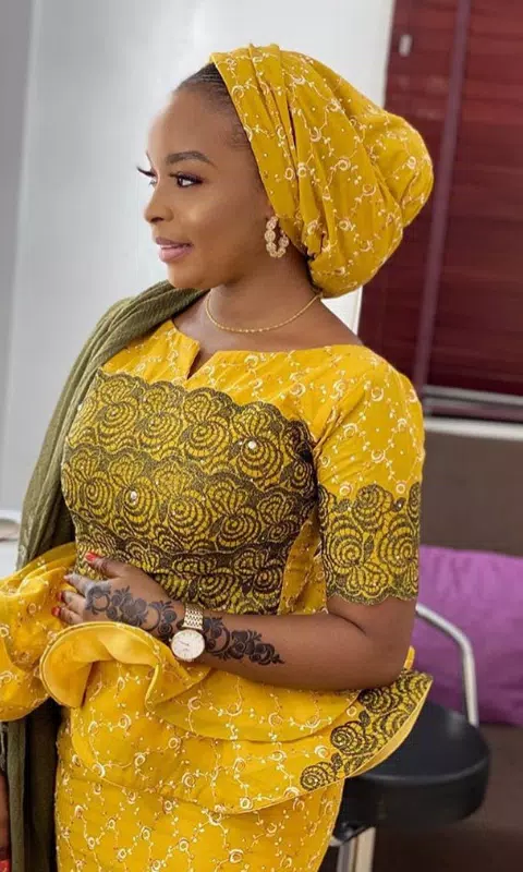 Hausa Skirt and Blouse Styles Capture d'écran 1