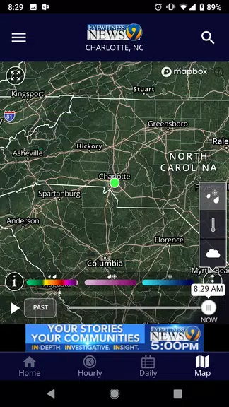 WSOC-TV Weather Tangkapan skrin 3