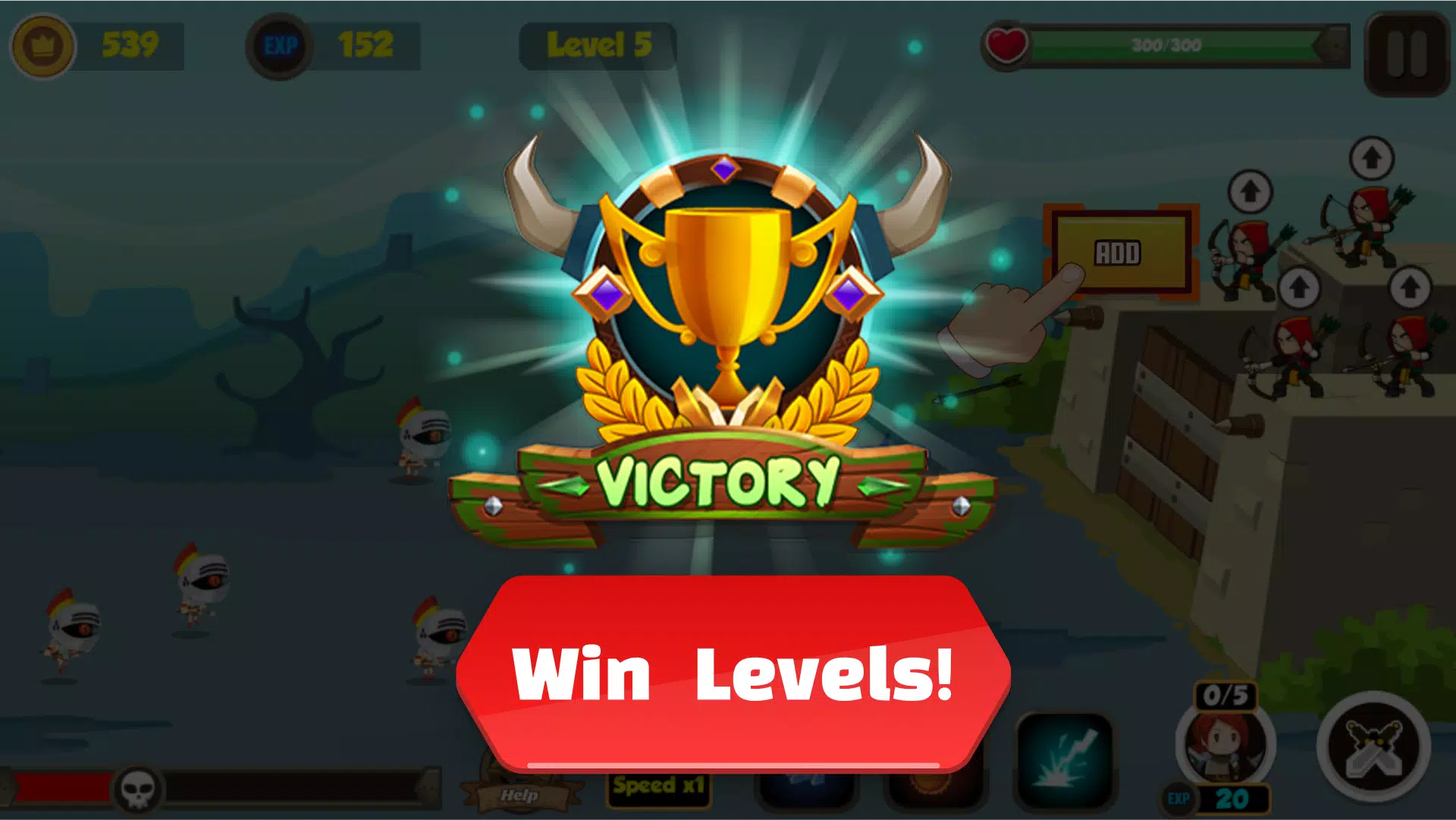 Idle Fortress: Tower Defence 스크린샷 3