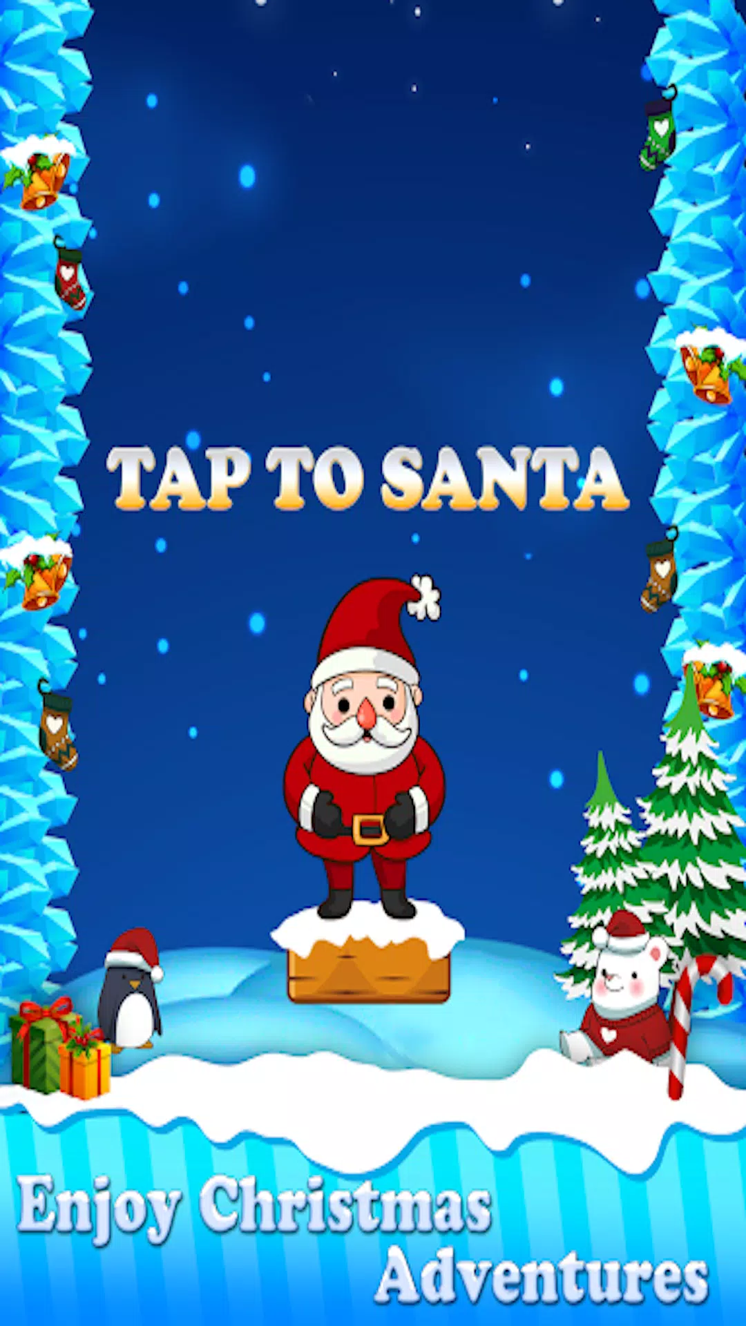 Christmas Game Santa Jump 2024 ဖန်သားပြင်ဓာတ်ပုံ 4