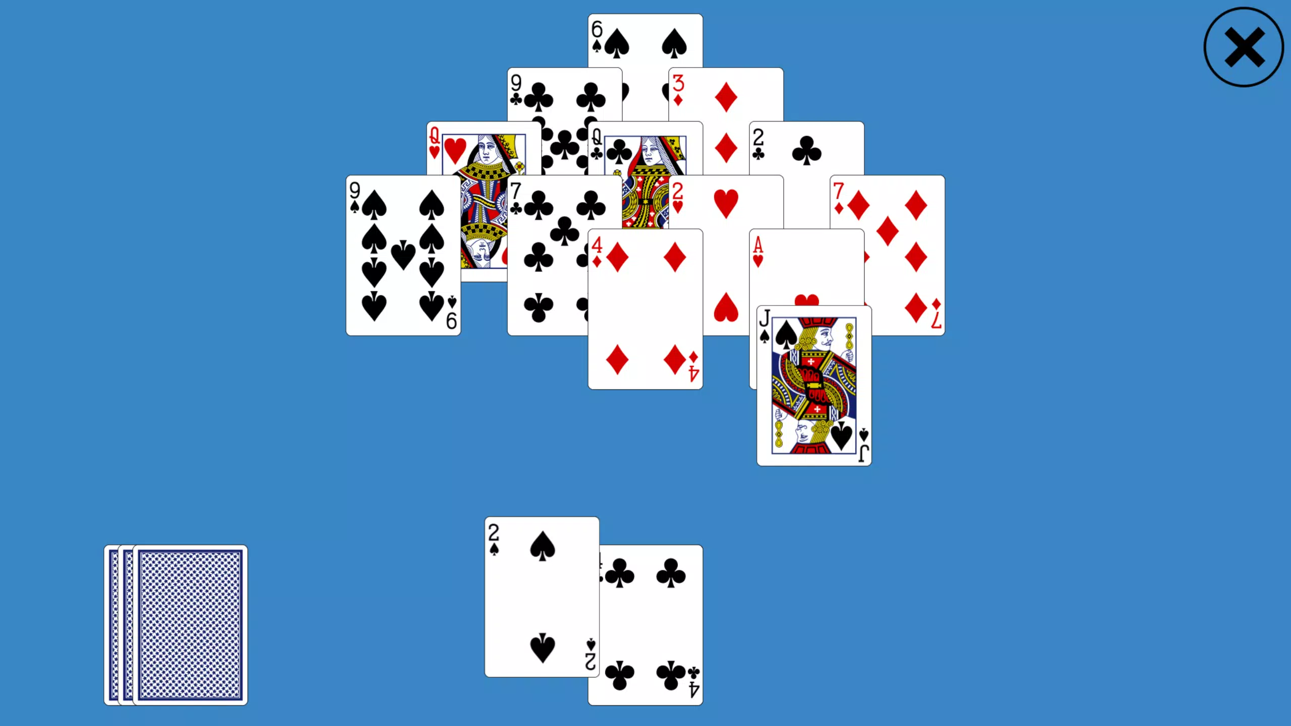 Classic Pyramid Solitaire Ekran Görüntüsü 3