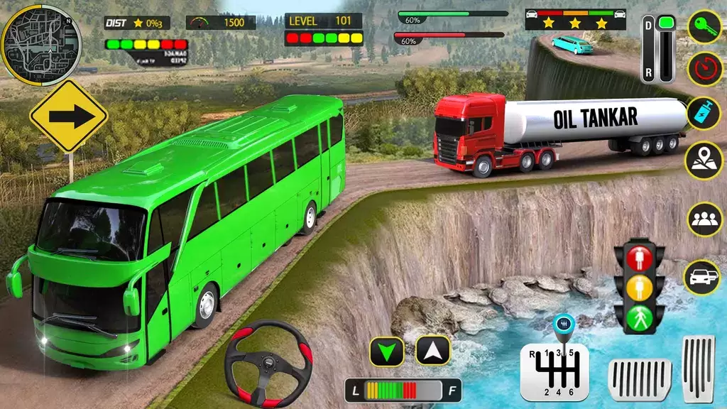 Coach Bus 3D Driving Games Captura de pantalla 4