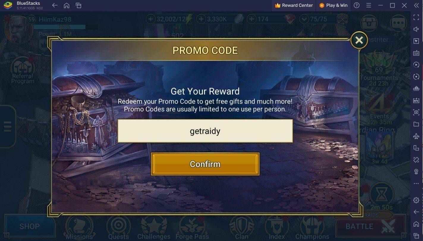 Raid: Shadow Legends- Tutti i codici di riscatto funzionanti gennaio 2025
