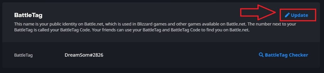 Changing Your BattleTag on PC