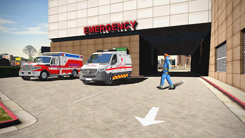 Hospital Driver Ambulance Game স্ক্রিনশট 4