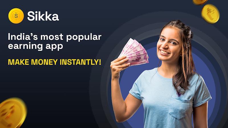 Money Earning App online Sikka 스크린샷 1