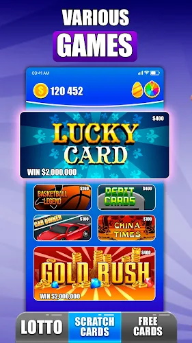 Lottery Scratchers Scratch Off স্ক্রিনশট 1