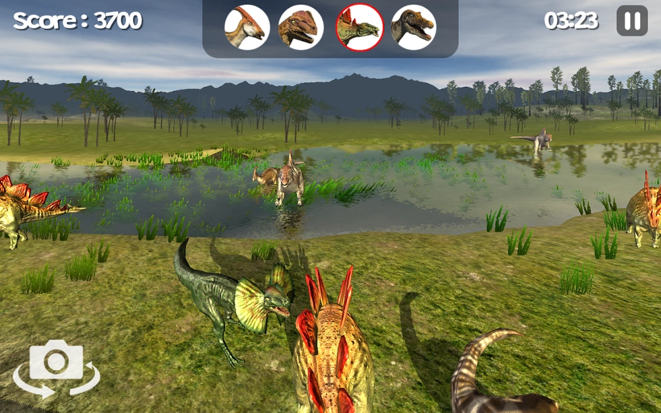 Jurassic Dinosaur Simulator 5 ဖန်သားပြင်ဓာတ်ပုံ 3