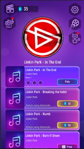 Linkin Park Tiles Rush -  Hop Capture d'écran 2