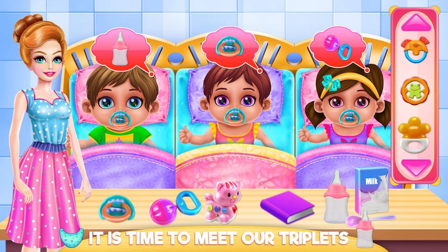 Crazy Mommy Triplets Care 스크린샷 3