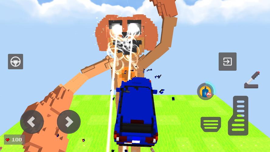 Nextbots in Playground: Pixel Captura de tela 4