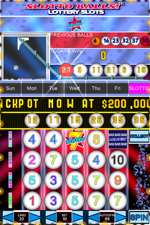 Slotto Balls™ Lottery Fruit Machine应用截图第2张