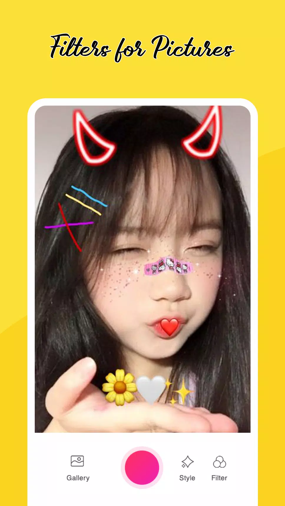 Filters for Pictures ဖန်သားပြင်ဓာတ်ပုံ 2
