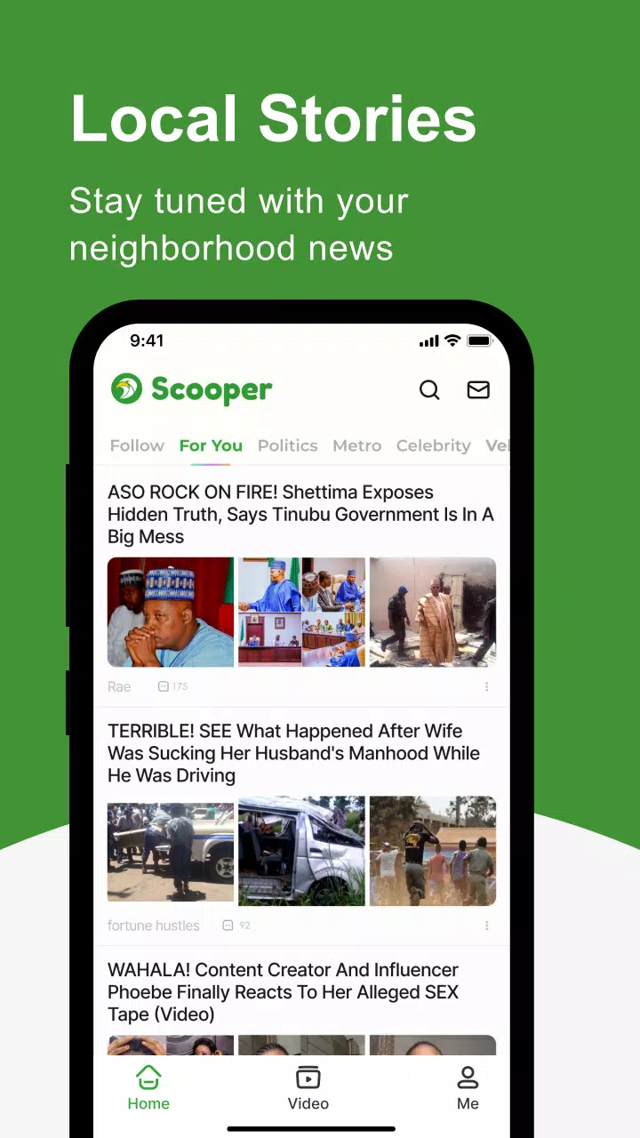 Scooper News: News Around You應用截圖第1張