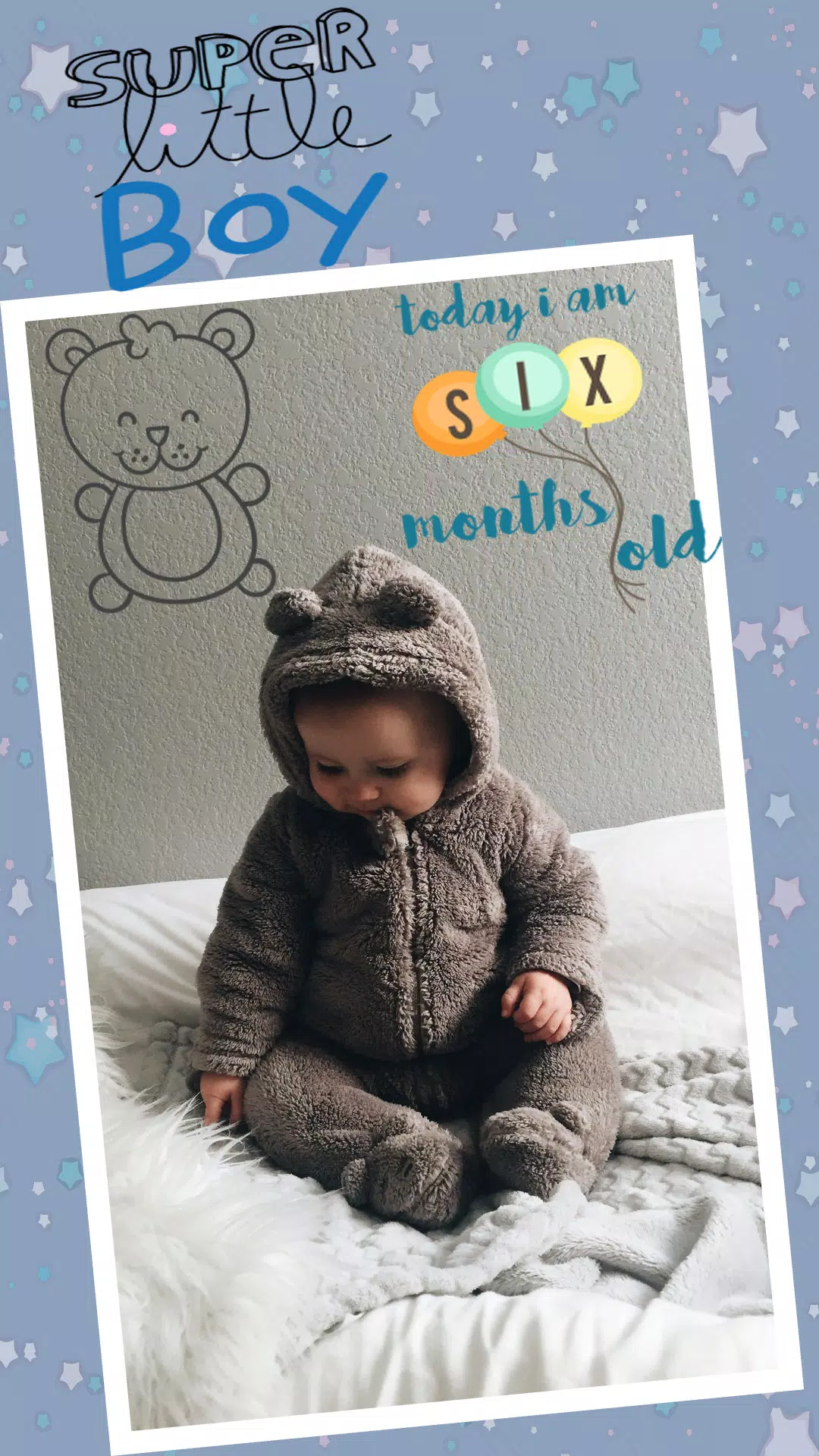 Baby Photo Editor App Captura de tela 3
