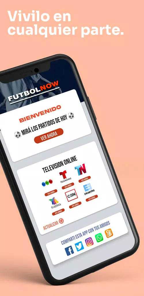 Futbol Now應用截圖第3張