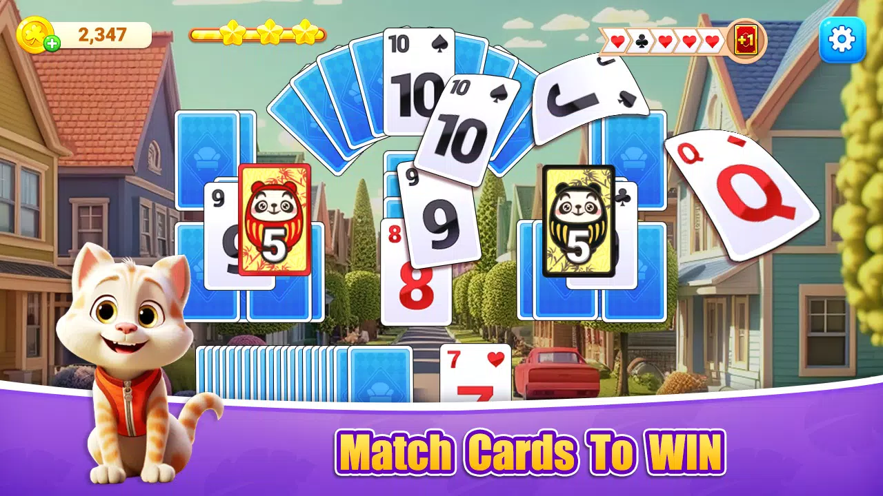 Patience Solitaire TriPeaks ဖန်သားပြင်ဓာတ်ပုံ 3