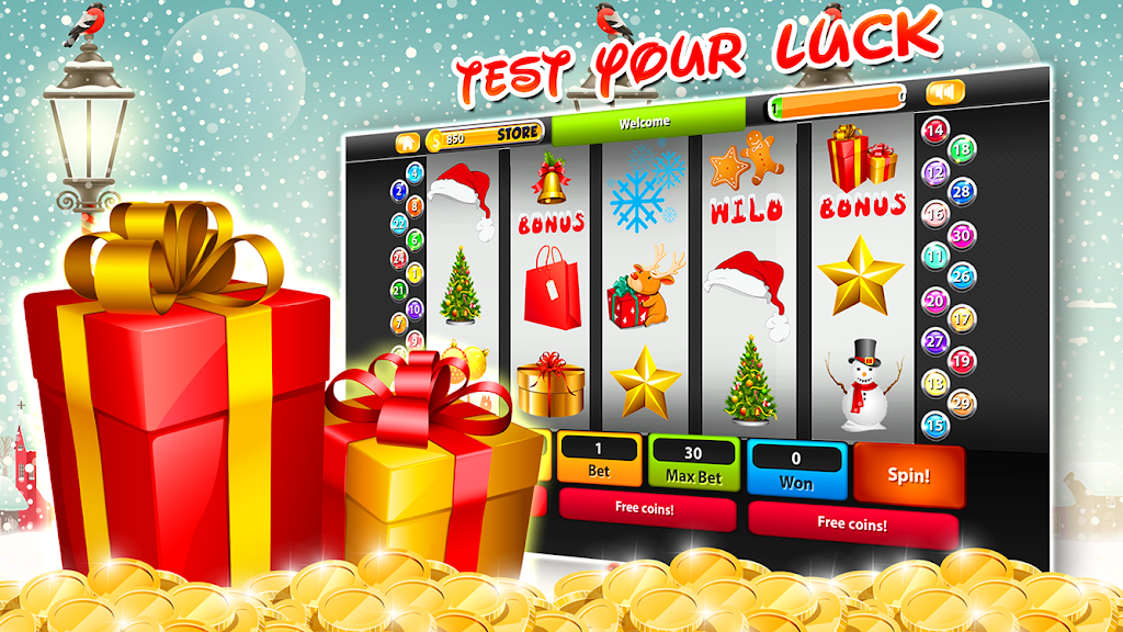 Christmas Slots Casino Screenshot 1