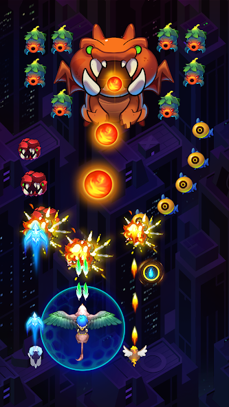 Dragon Wings - Space Shooter Ảnh chụp màn hình 3