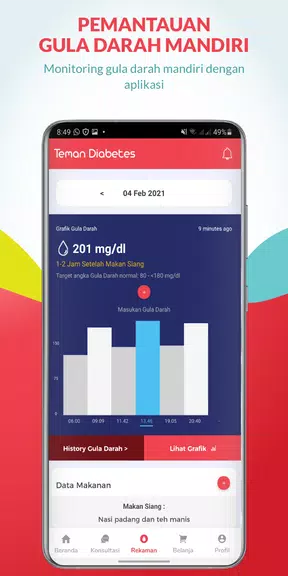 Teman Diabetes Ảnh chụp màn hình 4