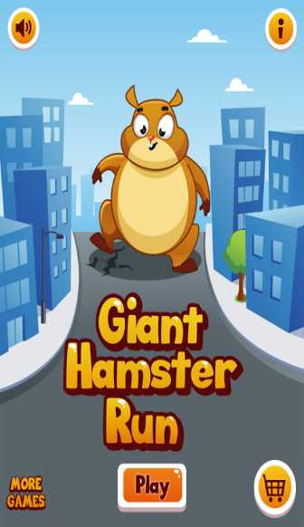 Giant Hamster Run ภาพหน้าจอ 2