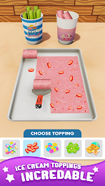 Ice Cream Roll: Dessert Games ဖန်သားပြင်ဓာတ်ပုံ 1